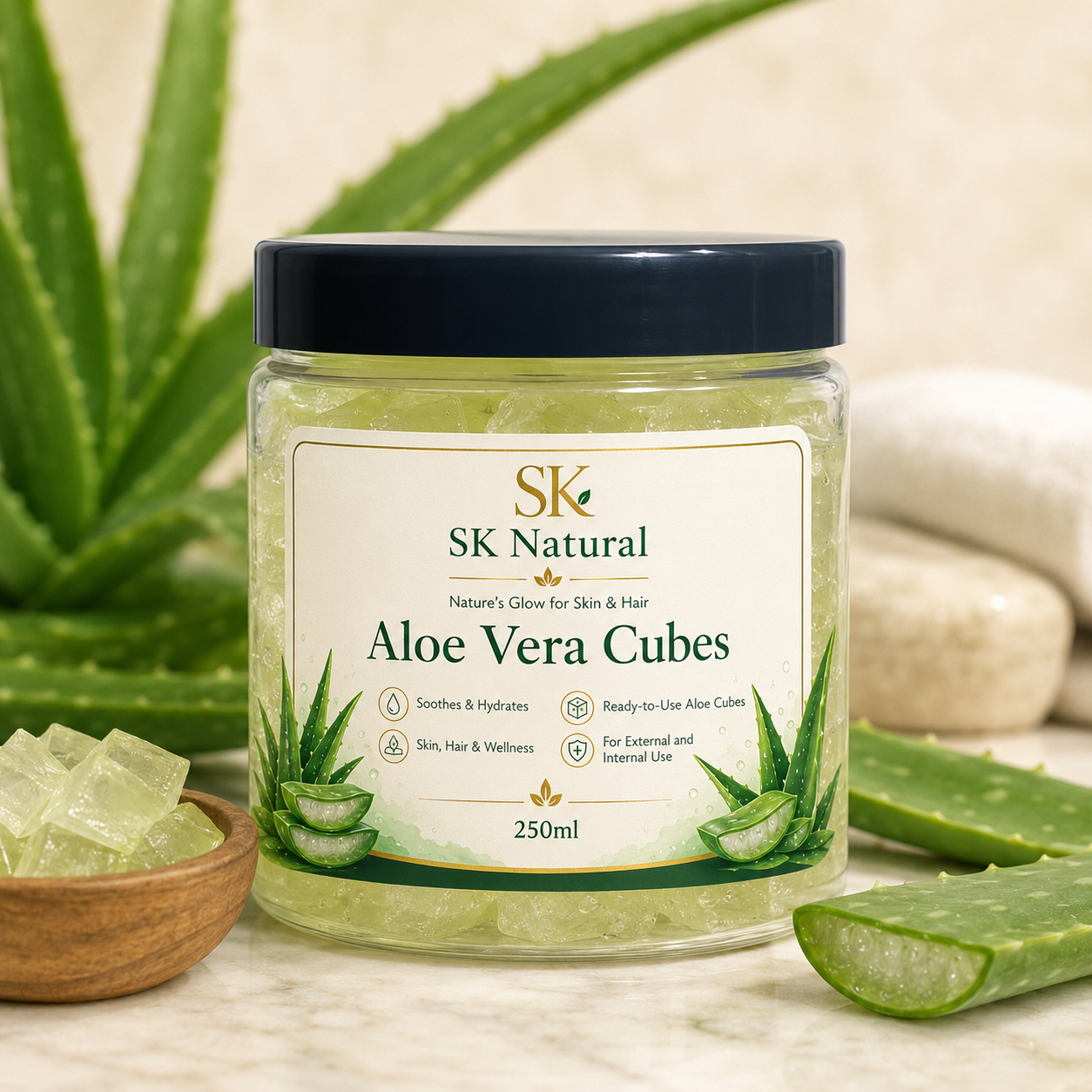 Simple Aloe Vera Beauty Routine