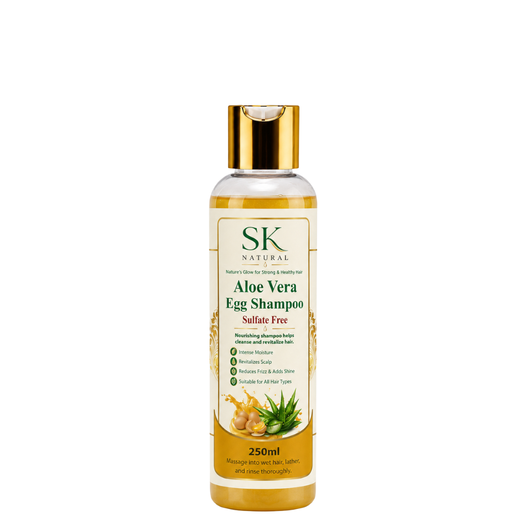 Aloe Vera Egg Shampoo