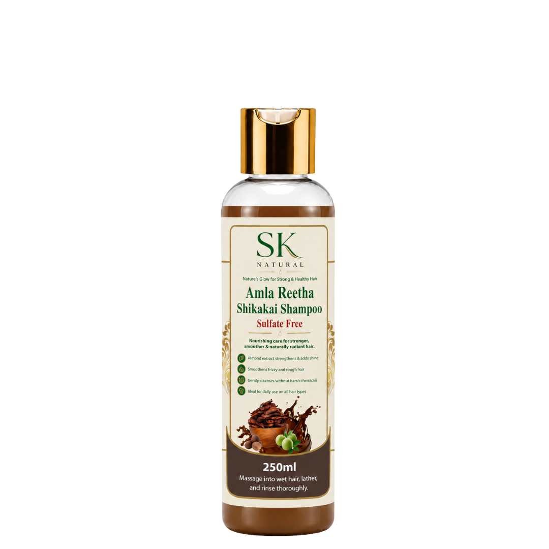 Amla Reetha Shikakai Shampoo