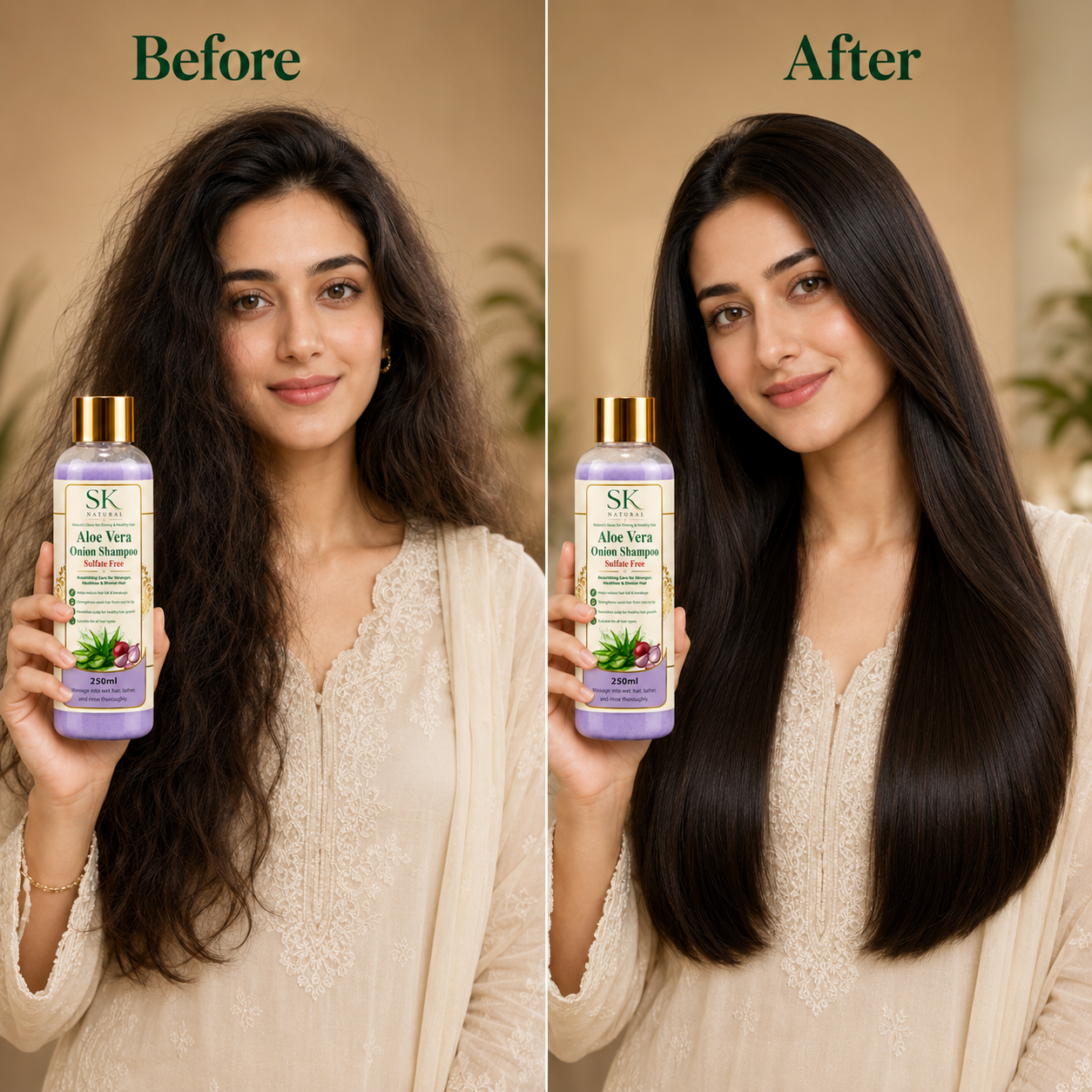 Aloe Vera Onion Shampoo