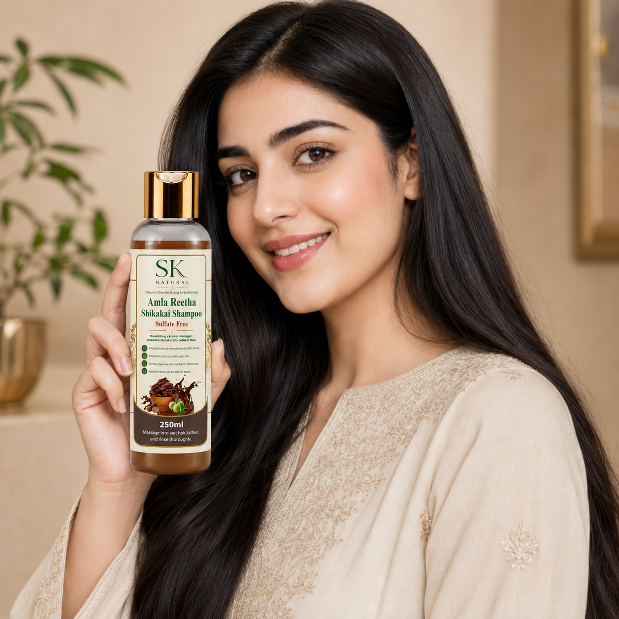 Amla Reetha Shikakai Shampoo