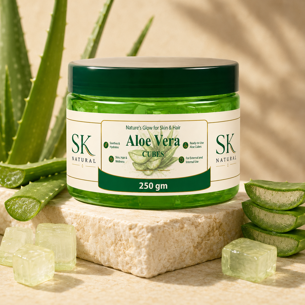 Aloe Vera Cubes