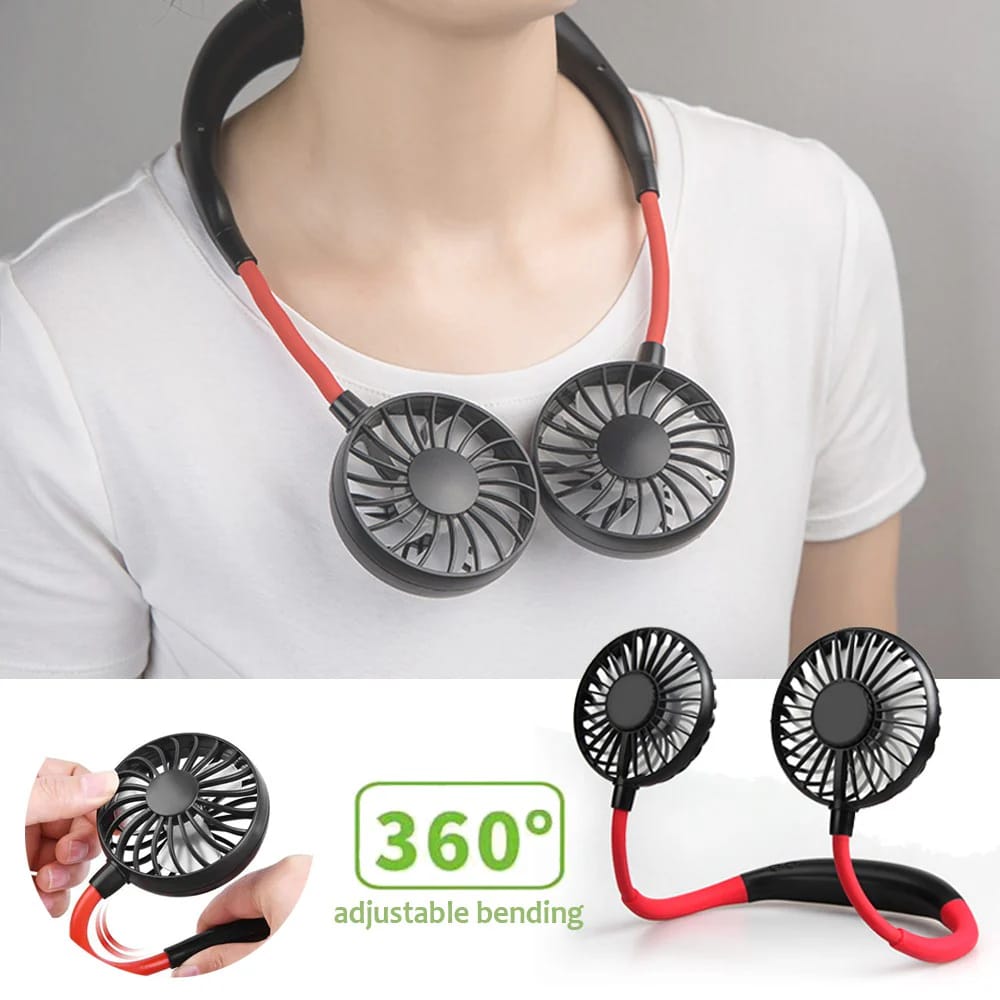 Round 360 neck fan